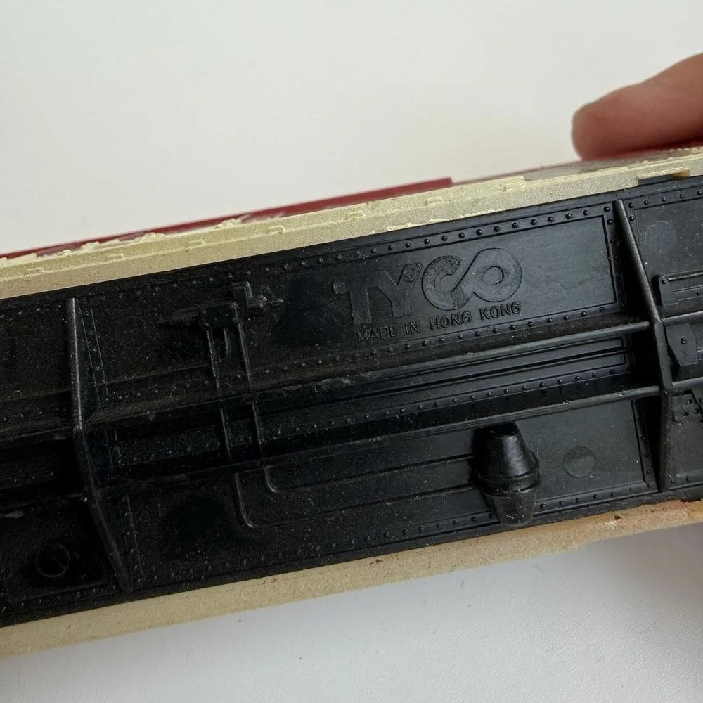 VTG Tyco Ho Scale Campbells Soup double Door Boxcar #50196 train Car 8.5